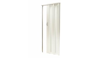 LTL Home Products HSMETRO3280WHTQ Metro Frosted Plexiglas Accordion Folding Door, 36 x 80 Inches, White Turquoise
