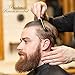 3 Set Mens Comb by One Handsome Man - Anti-Static Hair Comb, Beard Comb, and Mustache Combs For Men with Leather Case and Gift Box - Very Sexy For Him or Regalos Para Hombre