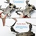 ATTOP XT-PACK 1 Drone with Wifi HD Camera FPV Live Video Cell Phone Control 4 Rotors Folding Quadcopter 2.4G 6 Axis Gyro Fold Remote Control Heli with One Key Take Off Altitude Hold (Bronze)