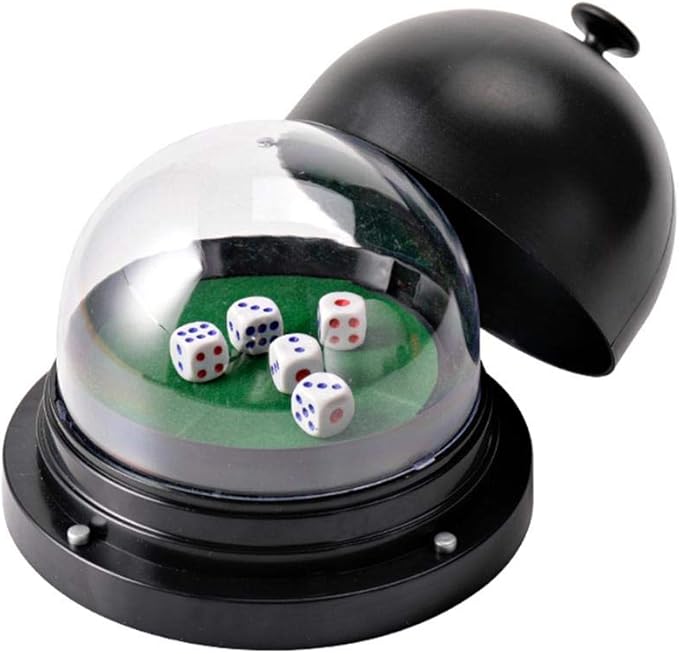 KOBWA Automatic Dice Roller Cup, Large Battery Powered Electrical