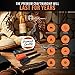 Ferro Rods Fire Starter Men’s Gift W/ G10 Handle - 3 X 3.6 Ferro Rod Premium Ferrocerium Rod Survival Gear Magnesium Flint and Steel Lightweight Emergency Camping Tool W/Keyrings