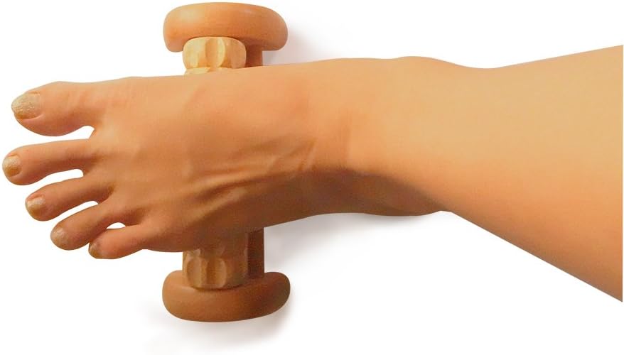 TheraFlow Foot Massager Roller - Relieve Foot Arch Pain, Plantar Fasciitis, Muscle Aches, Soreness. Stimulates Myofascial Release for Relaxation. Soothes Foot Tension/ Tightness.: Health & Personal Care
