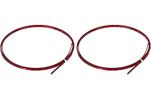 MECCANIXITY 2 Pcs Plastic Binding Purfling Strip 1650x4x1.5mm Guitar Binding Edge Trim for Acoustic Classical Guitar Parts Ac