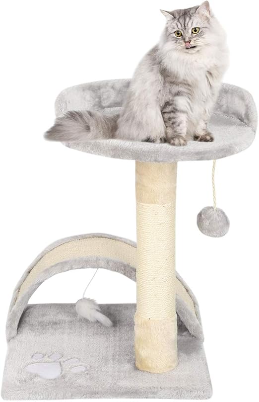 cat activity centre grey
