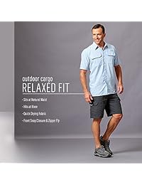 Wrangler Authentics Bermuda estilo cargo de nylon para exteriores, para hombre