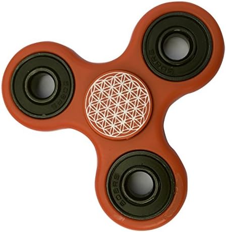 AMAZON'S TOP SELLING: Fidget Spinner Hand Spinner Toy Stress Reducer EDC Focus Toy Relieves ADHD Anxiety and Boredom Guarantee 3 min + Spin Time! Amazon Prime! (Red)