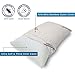 Cr Sleep Shredded Memory Foam Pillow with Bamboo Cover, Queen