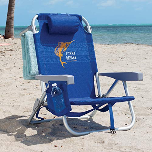Tommy Bahama Backpack Chair Insulated Cooler Pouch 5 Positions