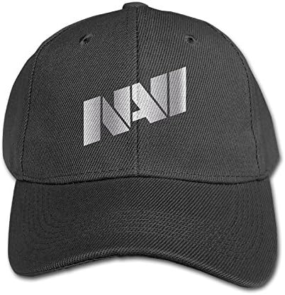 Big Boys' NaVi Natus Vincere Platinum Logo Baseball Snapback Cap Black