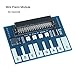 MakerFocus BBC Microbit Accesories Mini Piano Module for BBC Micro:bit Board, Touch Keys to Play Music, Micro:bit Edge Connector Directly Pluggable, with RGB LED, Buzzer to Play Music