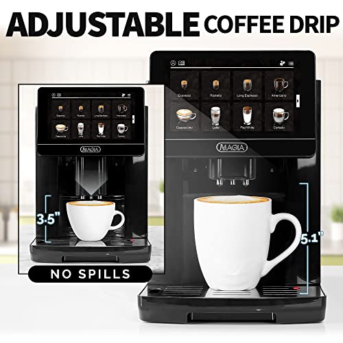 Zulay Magia Super Automatic Coffee Espresso Machine Durable Automatic