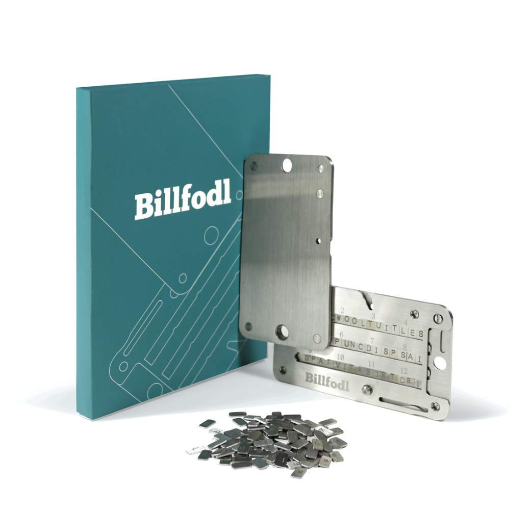 Billfodl Steel Bitcoin & Crypto Hardware Wallet Backup - Cold Wallet Backup  compatible with all Major Crypto Wallets in Oman | Whizz Cleaning &  Sanitizing