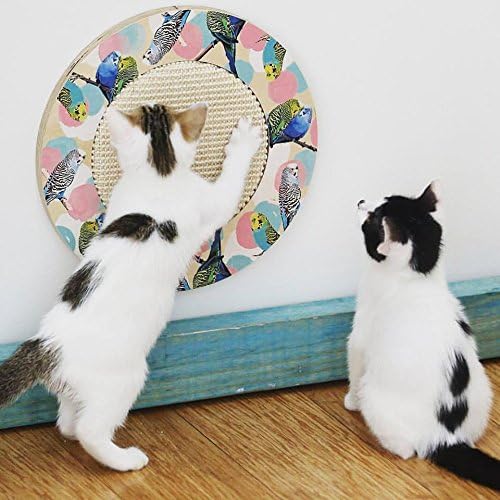 Kitska Wall Mounted cat Scratcher - Bird Print
