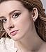 Earring NYKKOLA New Fashion Women 925 Sterling Silver Jewelry White Gemstone Stud Hoop Earrings