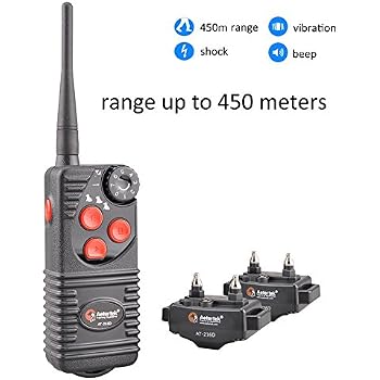 Aetertek 216D-550 Remote Dog Training Collar - 600 Yard Range, Waterproof, Rechargeable