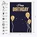 LYLYCTY 5X7ft Happy Birthday Photography Background Golden Balloons Photography Background Studio Props Birthday Party Background LYGE651