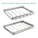 Unicook Stainless Steel BBQ Shish Kabob Set, Foldable Shish Kabob Holder with 6pcs 13