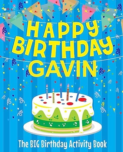 Amazon.com: Happy Birthday Kaden : The Big Birthday Activity Book