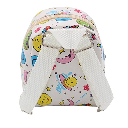Rucan Doll Backpack Double Straps Schoolbag for 18 inch Our Generation American Girl Doll (D)