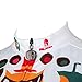 QinYing Cute Cartoon Animals Colorful Short Sleeve Outdoor Bicycle Cycling Jersey M