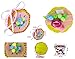 Sewing Kit for Kids Beginners 3 Pack Girls Sewing Project Pattern Bag Handbag by MeMo Toys (Set1)