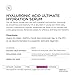 Hyaluronic Acid Ultimate Hydration Serum (1 ounce) - Natural Hyaluronic Acid Serum for Face with Green Tea EGCG