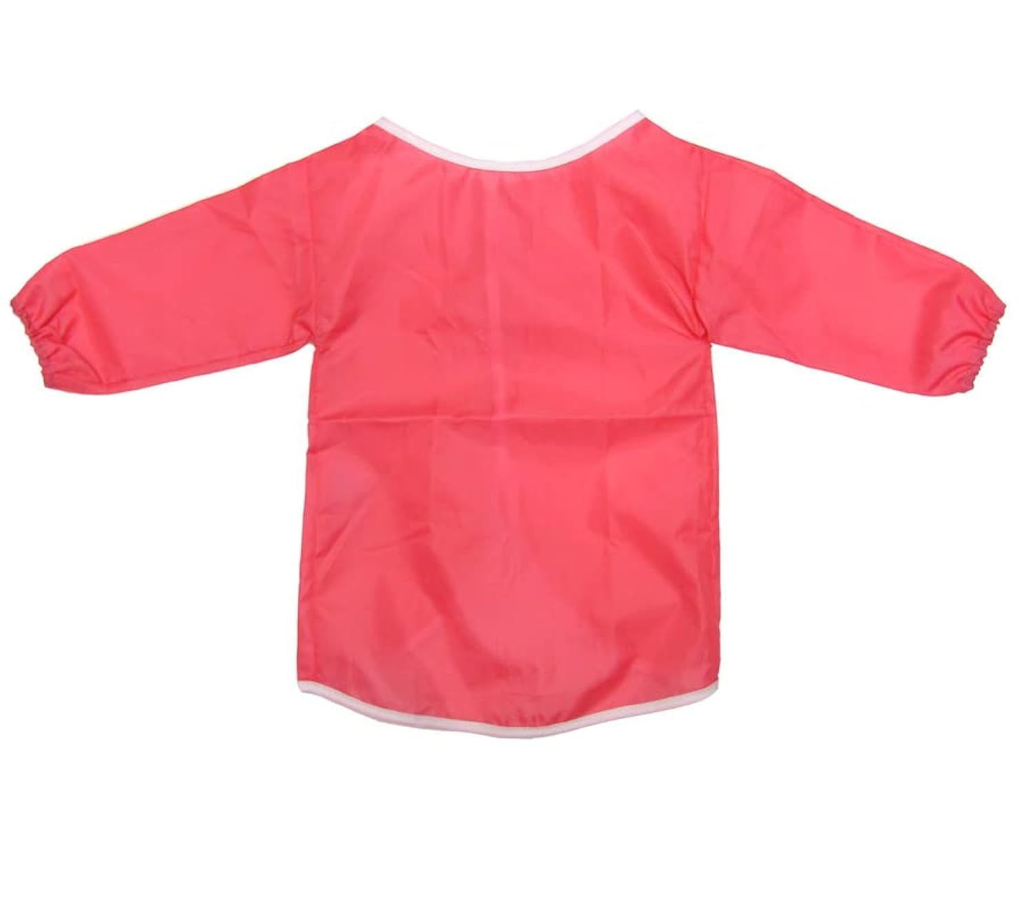 Baby Toddler Children Kids Waterproof Play Apron - Age 0-18 Months - Painting, Baking, Cooking, Feeding Smock, Bib - Pink