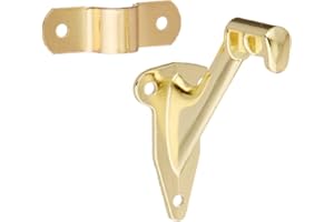 NATIONAL HARDWARE NATIONAL MFG/SPECTRUM BRANDS HHI N830-131 Handrail Bracket, Polished Brass