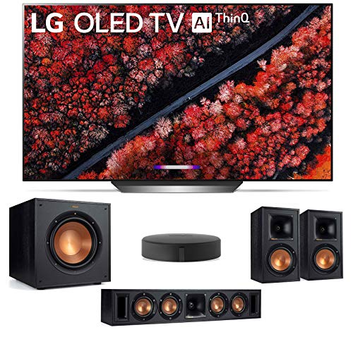 LG OLED77C9P 77″ 4K Ultra High Definiton Smart OLED TV with a Klipsch WISA Speaker System