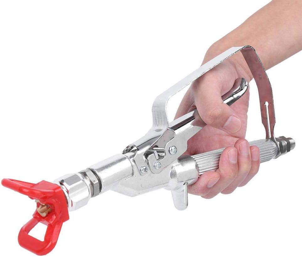 Paint Sprayer High Pressure Straight Rod G1/4-Inch Airless Paint Sprayer with Great Atomization Effect for Spray Painting - Image 4