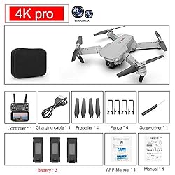 E88 Pro Drone with 4K Camera for Adults, WiFi FPV
