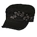 Dorfman Pacific Women's Cotton Vine Embroidery Military Cadet Hat