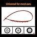 BaiFM Portable Emergency Traction Aid Anti-Slip Chain Vehicle Snow Chains Ice & Snow Traction Cleats for Bad Weather
