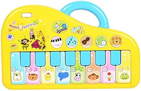 NextX Baby Musical Toys, Infant Play Piano Keyboard with Animal Sounds, Preschool Learning Toys for Toddlers