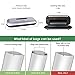 Vacuum Sealer Machine, ARTSEA Automatic Vacuum Sealing System, Food Sealer Vacuum Function for Dry or Moist Food and Sous Vide, Roll of Bags