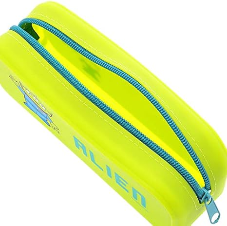 Amazon ディズニーストア 公式 リトル グリーン メン エイリアン 筆箱 ペンケース シリコン バイカラー ペンケース 文房具 オフィス用品