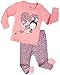 Girls Christmas Pajamas Children Heart PJs Kids Sleepwear 100% Cotton Size 2Y-7Y