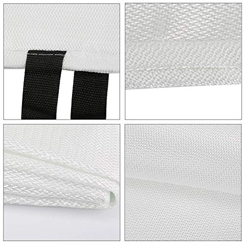 Tonyko Emergency Surival Fire Blanket Designed for Kitchen,Fireplace,Grill,Car,Camping - 4 PACK - Thumbnail 2