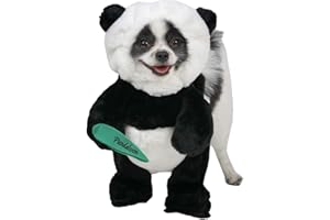 Pandaloon Dog Halloween Costume - As Seen on Shark Tank - Patented - Funny Costume with Arms for Small and Medium Dogs and Cats (Panda, Size 2(15-16 in Height at TOP of Head,Girth<16 in))
