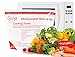 Microwave Food Steamer Bags- Set of 12 X-Large Reusable Microwavable Cooking Bags with Up to 20 Uses Each