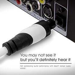 Toslink Digital Optical Audio Cable, GearIT Pro