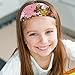 QtGirl Mermaid Sequin Headbands for Girls, 3 Pack Reversible Flip Sequins Headband Stretch Elastic Hairband for Teens Girls and Women Party