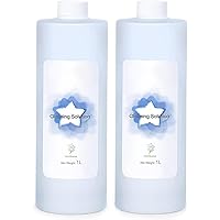 2Pcs 1L Floor Cleaning Solution, Compatible with ECOVACS Deebot T30 OMNI/T30s PRO/T20 OMNI/T10/X2 OMNI/X2 TURBO/X1 OMNI/X1 TU