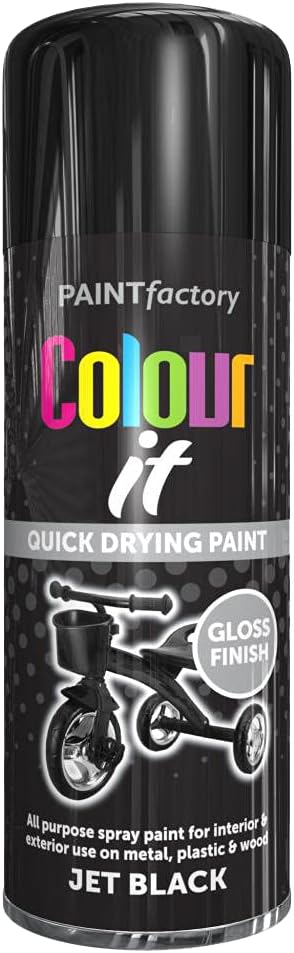 Classic Signature 400ml All Purpose Black Gloss Spray Paint