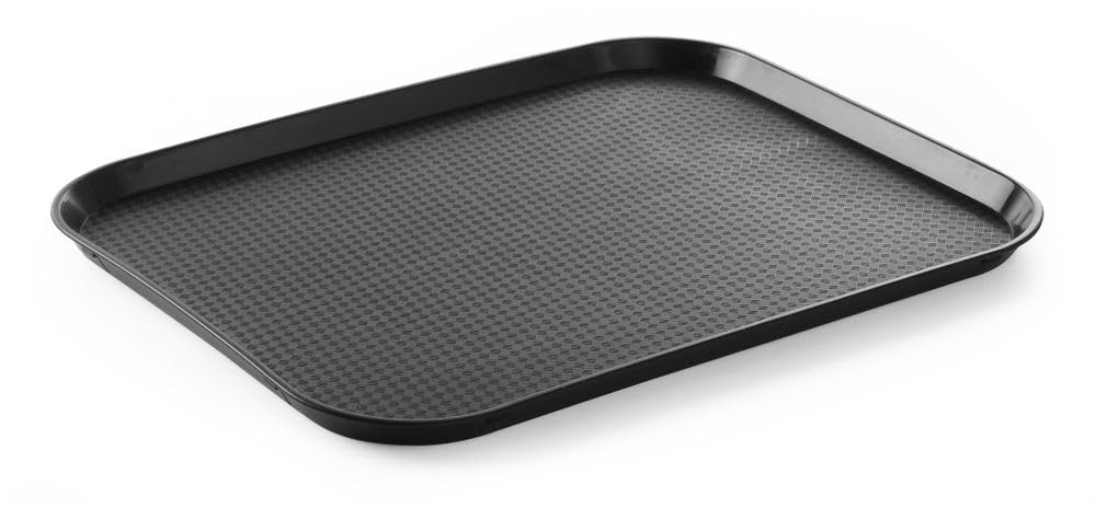 HENDI 878859 Fast food trays large, black, 350 x 450 x (H) 20 mm