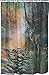 River's Edge Products Shower Curtain - Deer