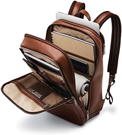 Samsonite Classic Leather Slim Backpack 5 Samsonite Classic Leather Slim Backpack