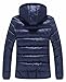 ZSHOW Men's Winter Thicken Removable Hood Jacket Outwear Quilted Jacket
