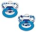 Nuk Silicone Pacifier - Fashion 2 Pk - Size 3 Boy