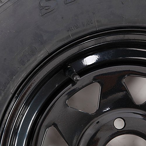 5 Trailer+Wheel+80D13+Tires+Black